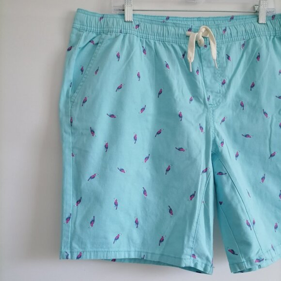 NWT George Light Blue Above The Knee Toucan Beach Swim Shorts Size XL (40-42) - Picture 3 of 6